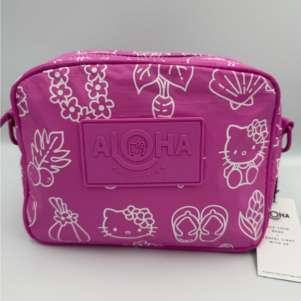 ALOHA Collection Hot Pink Hello Kitty Crossbody Bag - Picture 2 of 7